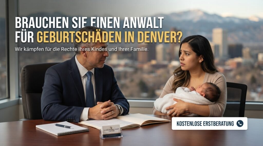 Anwalt für Geburtsverletzungen in Denver