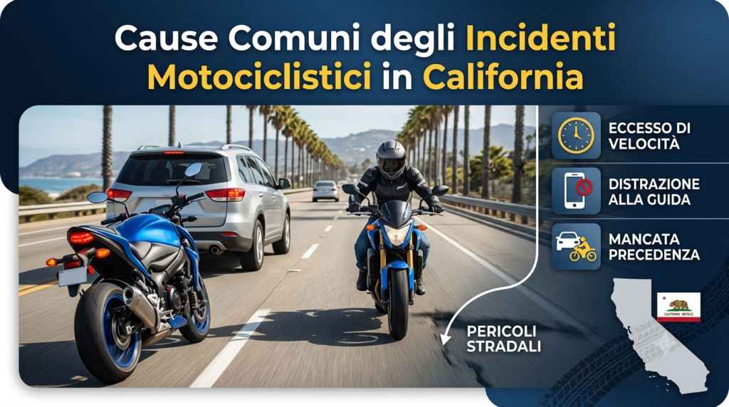 avvocato per incidenti motociclistici in California
