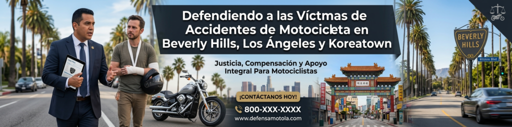 abogado de accidentes de motocicleta en California