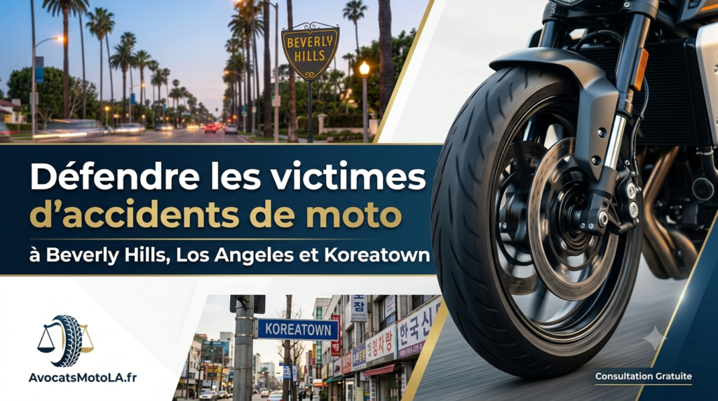 avocat spécialisé dans les accidents de moto en Californie