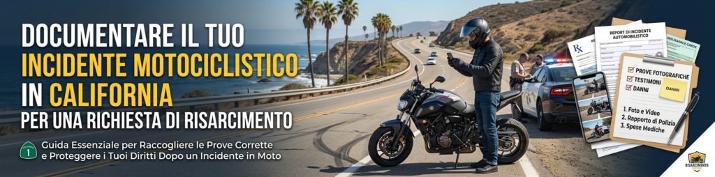 avvocato per incidenti motociclistici in California