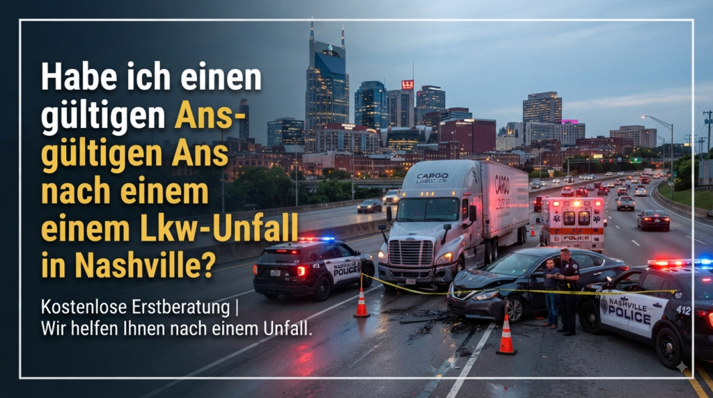 Anwalt für LKW-Unfälle in Nashville