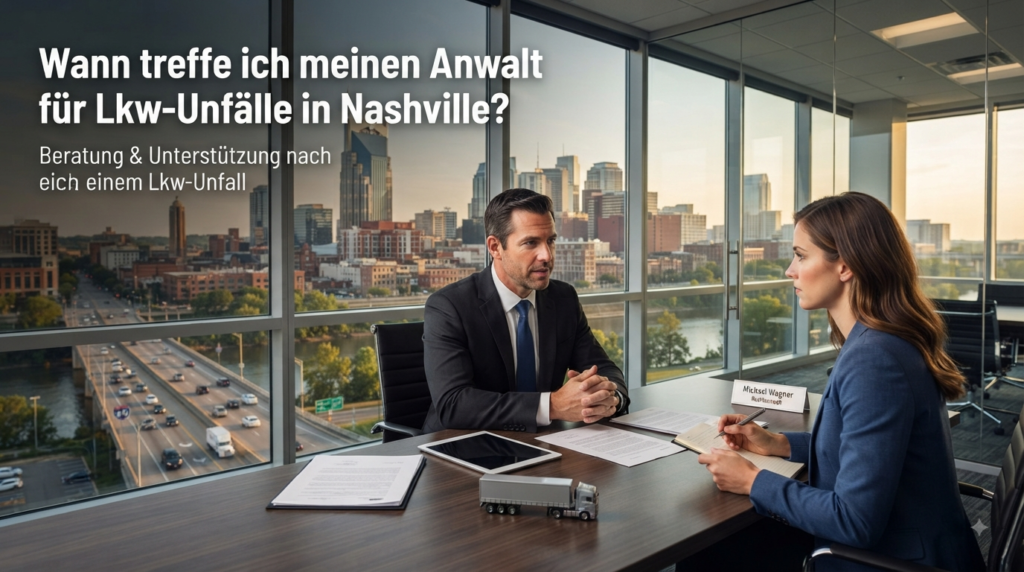 Anwalt für LKW-Unfälle in Nashville