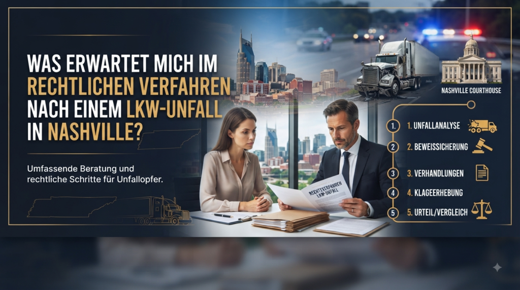 Anwalt für LKW-Unfälle in Nashville