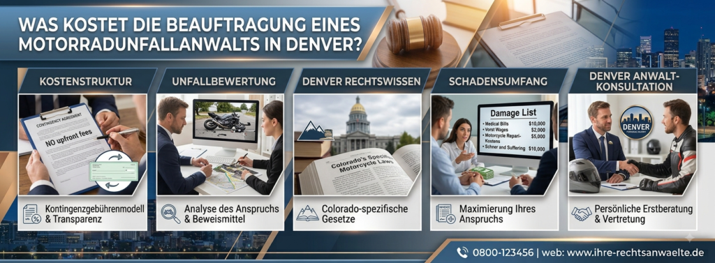 Anwälte für Motorradunfälle in Denver