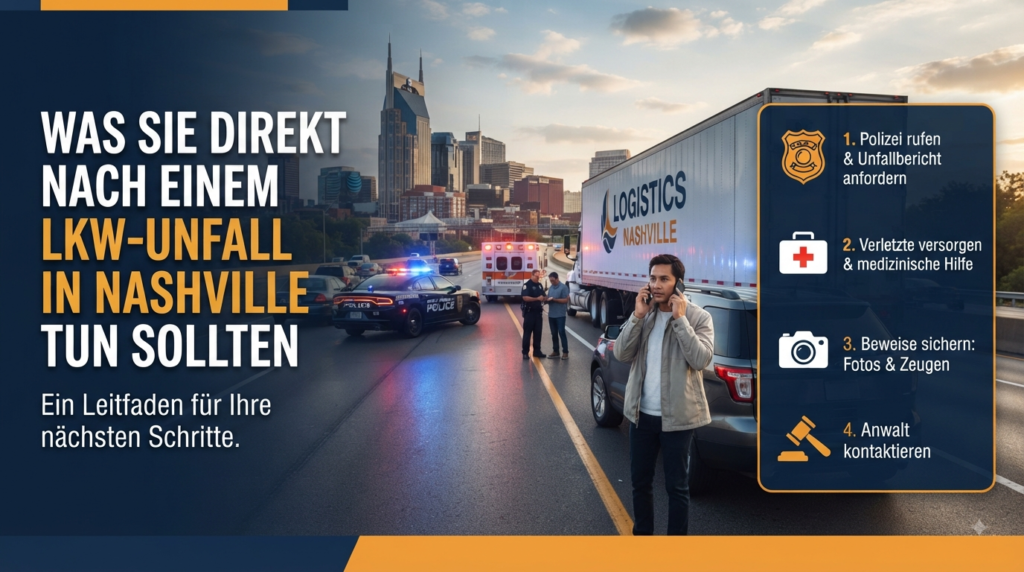 Anwalt für LKW-Unfälle in Nashville