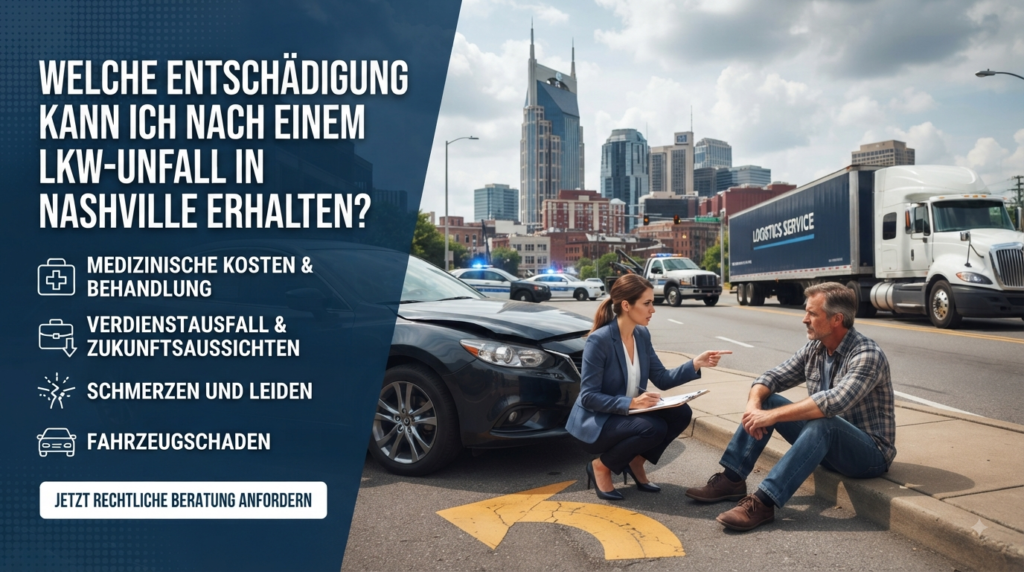 Anwalt für LKW-Unfälle in Nashville