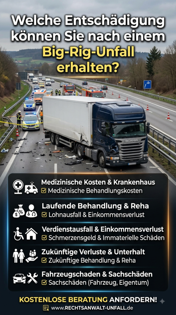 Anwalt für LKW-Unfälle