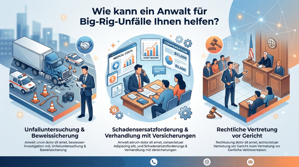Anwalt für LKW-Unfälle