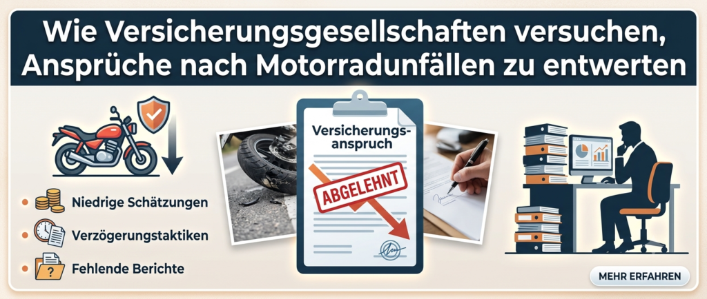 Anwalt für Motorradunfälle in Kalifornien