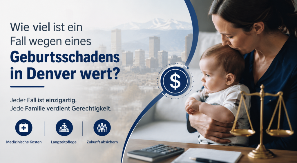 Anwalt für Geburtsverletzungen in Denver