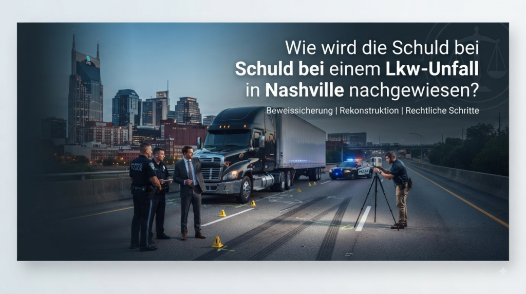 Anwalt für LKW-Unfälle in Nashville