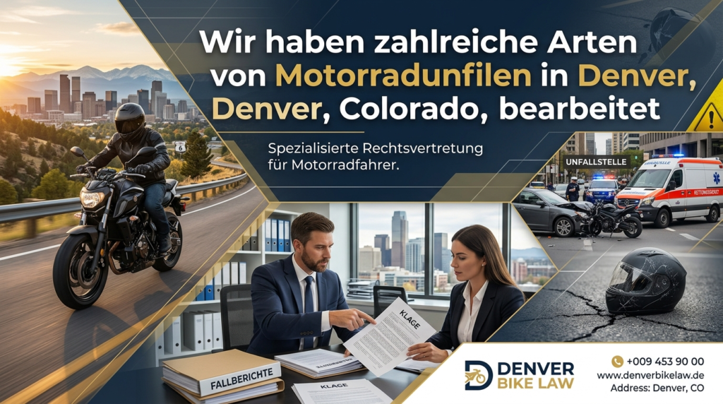 Anwälte für Motorradunfälle in Denver
