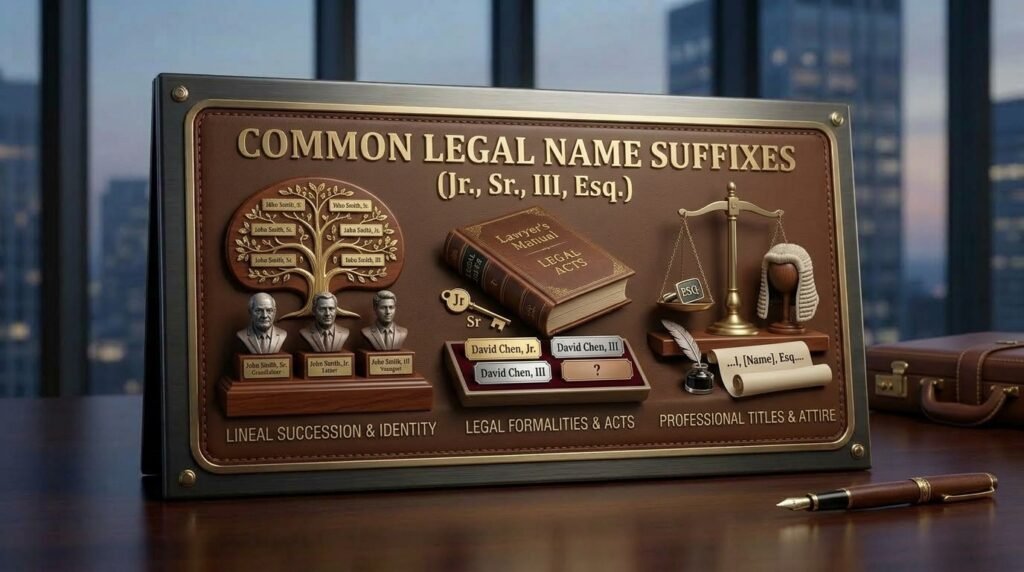 what is a legal suffix