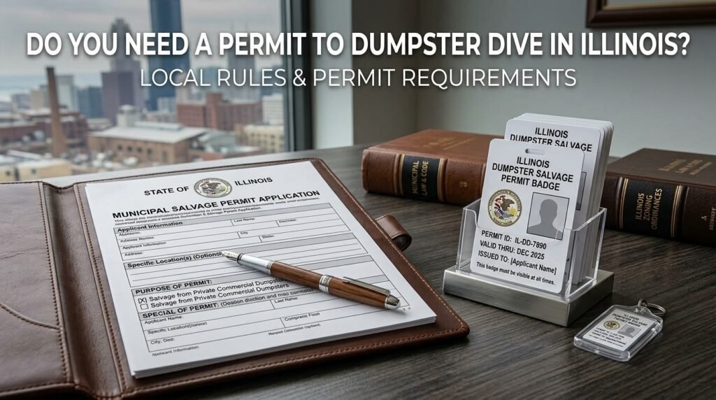 is dumpster diving legal in illinois