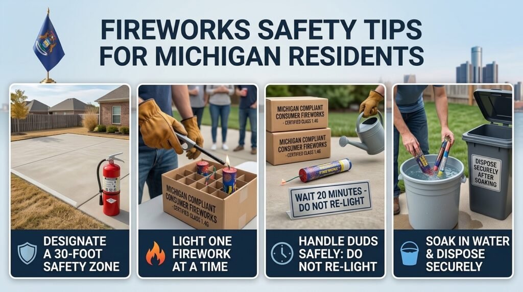 are fireworks legal in michigan