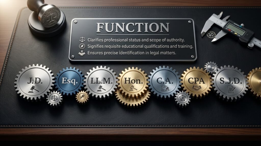 what is a legal suffix
