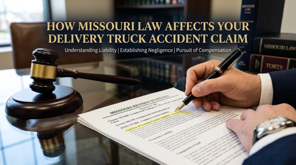 st. louis delivery truck accident attorney