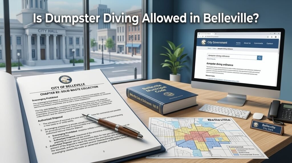 is dumpster diving legal in illinois