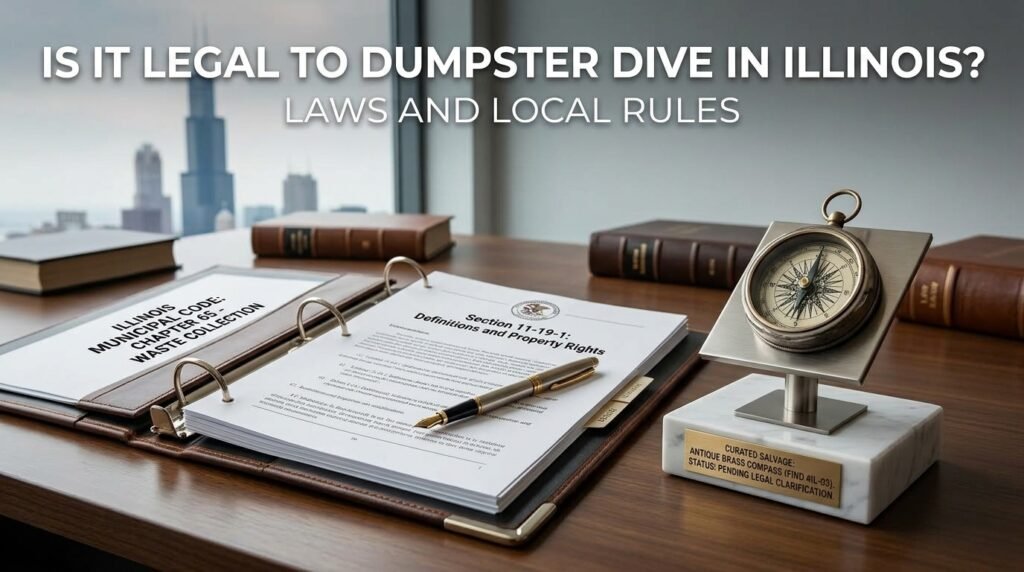is dumpster diving legal in illinois