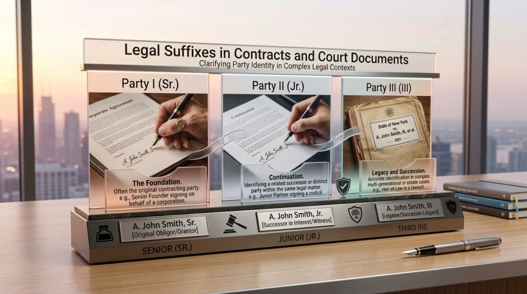 what is a legal suffix