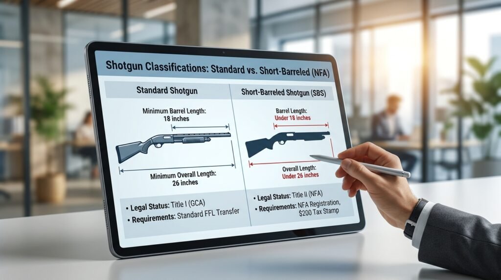 legal shotgun barrel length