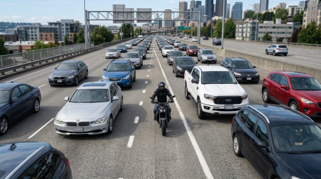 is lane splitting legal in ct