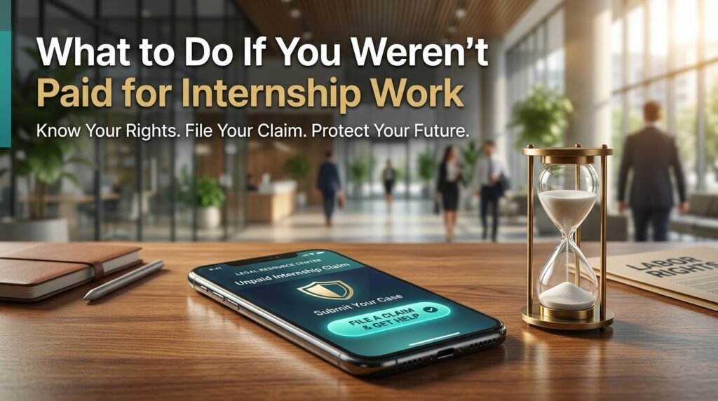 are unpaid internships legal